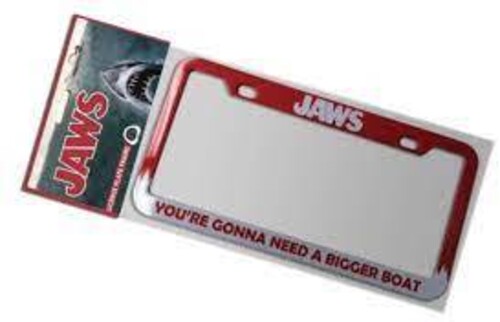 Jaws - Bigger Boat License Plate Frame