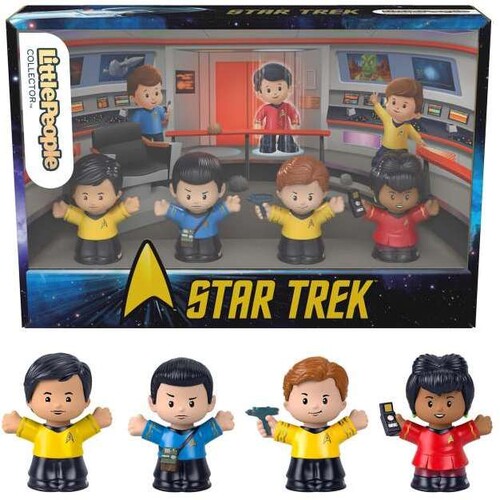 LITTLE PEOPLE COLLECTOR STAR TREK 4 PACK SE