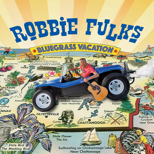 Robbie Fulks - Bluegrass Vacation [Limited Edition Translucent Blue LP]