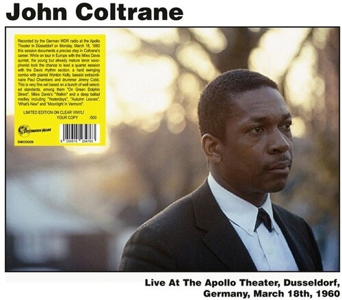 John Coltrane - Live At The Apollo Theater Dusseldorf Germany