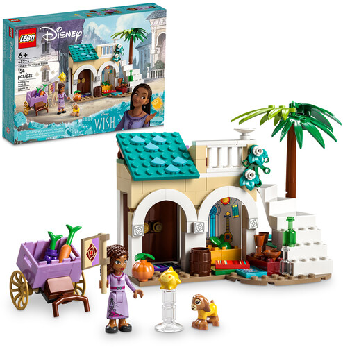 LEGO DISNEY PRINCESS ASHA IN THE CITY OF ROSAS