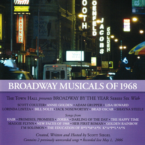 Broadway Musicals Of 1968 / O.B.C. - Broadway Musicals Of 1968 / O.B.C.
