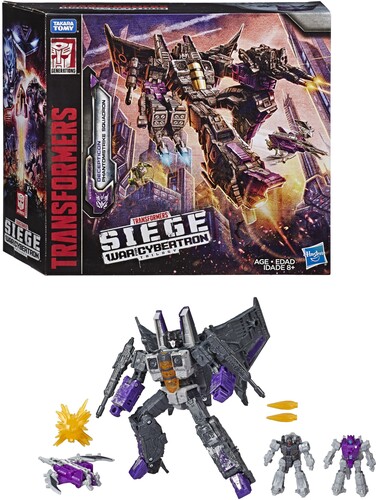 Hasbro Collectibles - Transformers Toys Generations War for Cybertron Voyager WFC-S27 Decepticon Phantomstrike Squadron 4-Pack - Final Strike Figure Series: Part 2