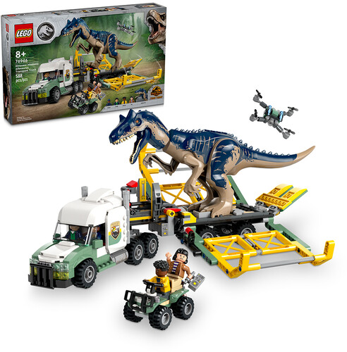 DINOSAUR MISSIONS ALLOSAURUS TRANSPORT TRUCK