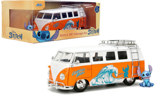 1:24 HWR - '61 VW BUS W/ STITCH (4PC)