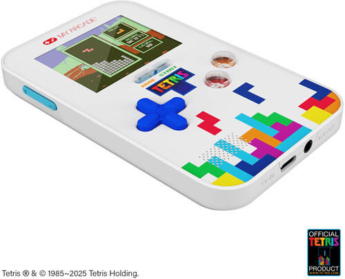 MYARCADE DGUNL7166 TETRIS GO GAMER HANDHELD GAMING