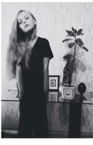 Cold Cave - Full Cold Moon - Ice Blue with Glitter Colored Vinyl vinyl record cover