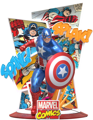 MARVEL COMICS-CAPTAIN AMERICA METALLIC VER.