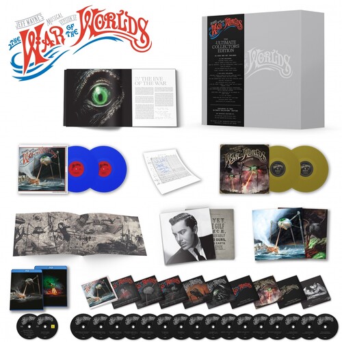 Jeff Wayne's Musical Version Of The War Of The Worlds - Ultimate Collectors' Edition 16CD, 2 Blu-Ray, 4LP Box Set