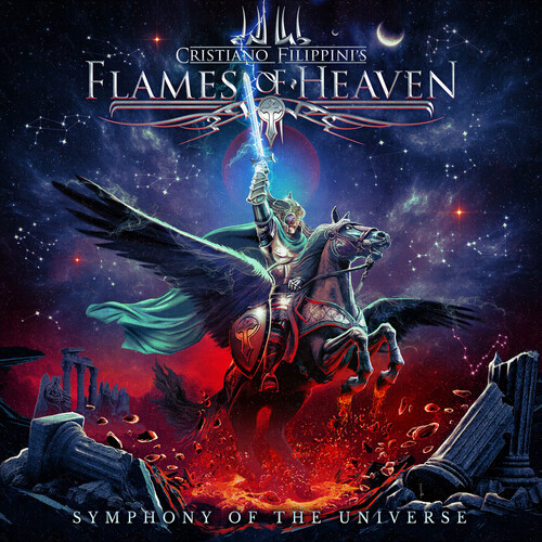 Cristiano Filippini Flames Of Heaven - Symphony Of The Universe (Bonus Track) vinyl record cover