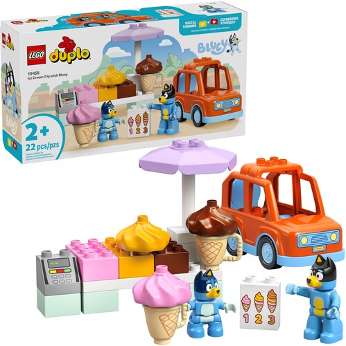 DUPLO BLUEY ICE CREAM TRIP WITH BLUEY