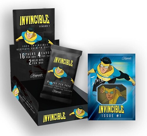 Invincible Prem Torphy Keepsake Invincible 2025 S1 Prem Cards 16Ct Box - Keepsake Invincible ...