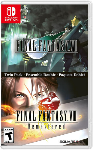 Final Fantasy VII & Final Fantasy VIII Remastered Twin-Pack for Nintendo Switch