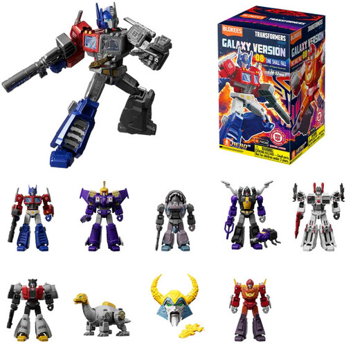 Blokees - Transformers - Galaxy Version - Wv8: One Shall Fall Model Kit 9ct Display