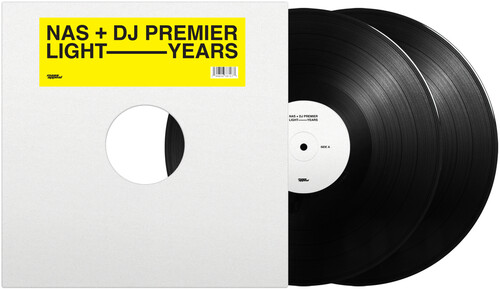Nas and DJ Premier - Light-Years vinyl record cover