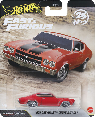 HOT WHEELS PREMIUM 1970 CHEVROLET CHEVELLE SS