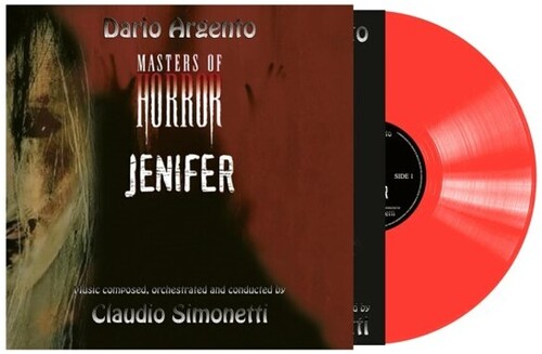 Simonetti, Claudio - Jenifer (Masters Of Horror): 20th Anniversary (Original Soundtrack) - Red Colored Vinyl vinyl record cover