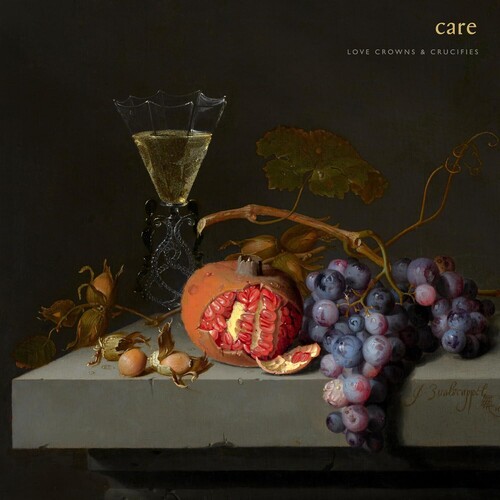 Care - Love Crowns & Crucifies (Paul Simpson Sleeve) (Uk) vinyl record cover
