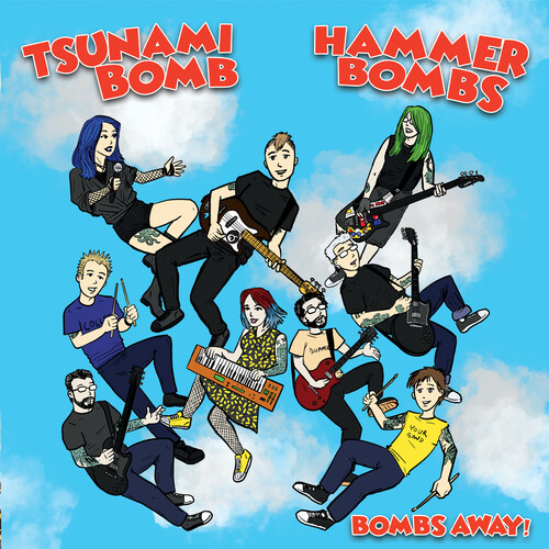 Tsunami Bomb & The Hammerbombs - Bombs Away! vinyl record cover