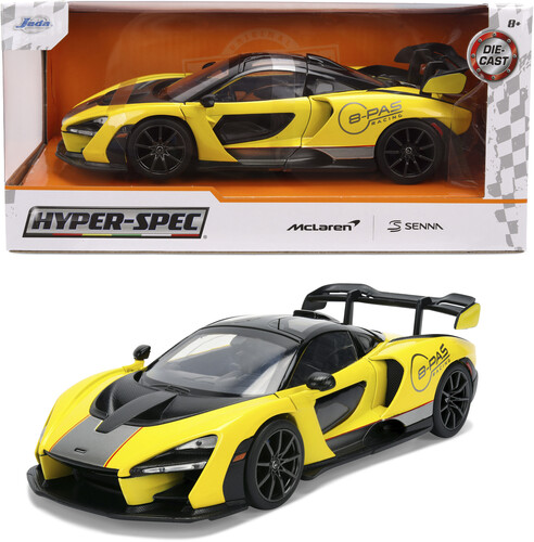 JADA 1/24 HYPERSPEC MACLAREN SENNA DIE-CAST CAR|alliance entertainment