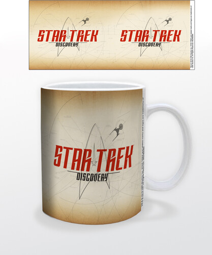 Star Trek: Discovery [TV Series] - Star Trek Discovery - Parchment Logo - 11 oz mug
