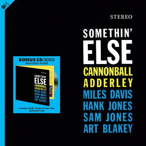 Cannonball Adderley - Somethin Else [180-Gram LP With Bonus Tracks & Bonus CD]
