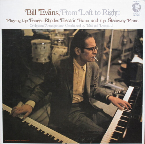 Bill Evans - From Left To Right vinyl record cover