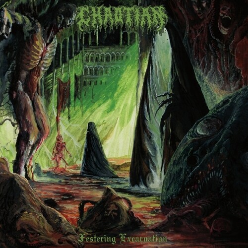 Chaotian - Festering Excarnation vinyl record cover