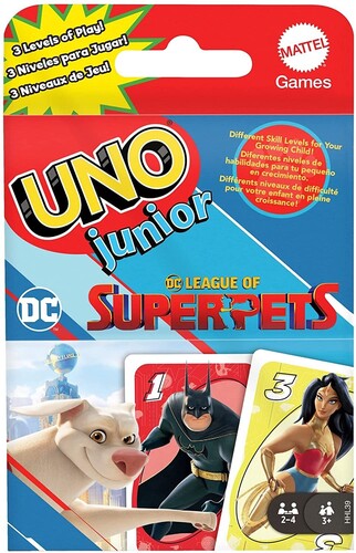 Uno Dc Super League of Pets - Uno Jr Dc Super League Of Pets (Crdg) (Ttop)