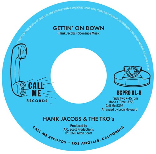 Hank Jacobs  / Malone,Don / Tko's - World Needs Changin / Gettin On Down (Uk)