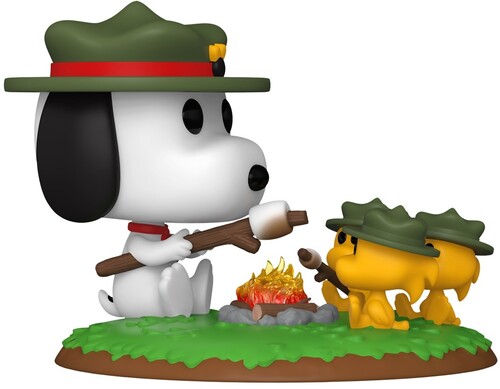 POP DELUXE PEANUTS BEAGLE SCOUTS SNOOPY CAMPING