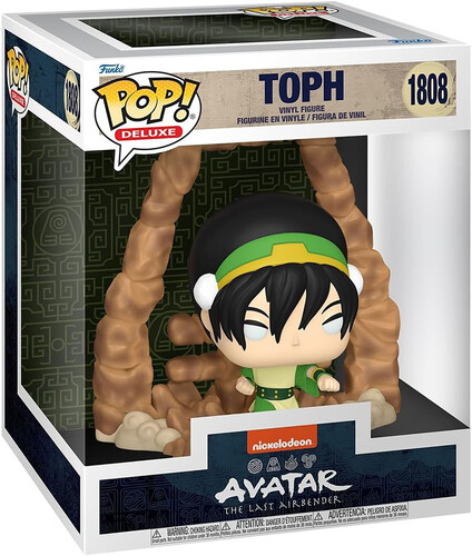 FUNKO POP DELUXE AVATAR THE LAST AIRBENDER S7 TOPH|alliance entertainment