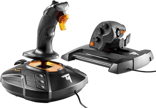PC Accessory:  Flight - Control System - Thrustmaster T16000M FCS HOTAS