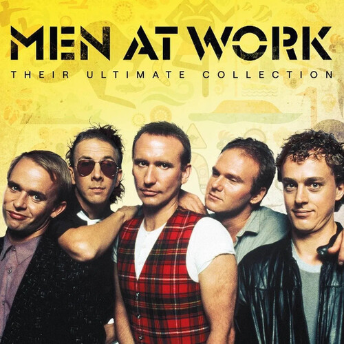 Men At Work - Their Ultimate Collection (Hol) vinyl record cover