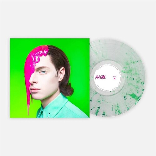 Plasma - Clear with Green Swirl Colored Vinyl