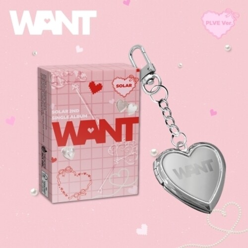 Want - PLVE Version - incl. Pendant Keyring, Accordion Photobook, Frame Photo, Image Card, Photocard + Digital Card [Import]