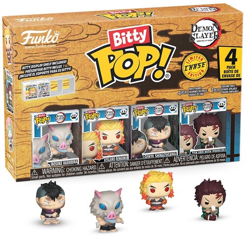 BITTY POP DEMON SLAYER INOSUKE 4 PACK