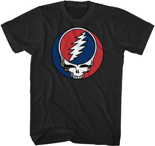 Grateful Dead - Steal Your Face Logo T-Shirt - XL Black 22GFD103AA4