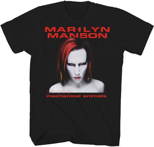Marilyn Manson - Mechanical Animals T-Shirt - 2XL Black TS0001MMAA5