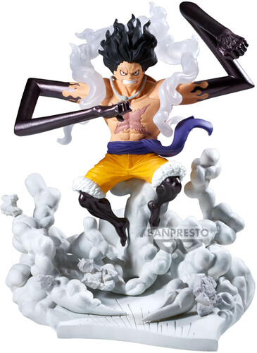 ONE PIECE SENKOZEKKEI MONKEY D LUFFY GEAR4 STATUE