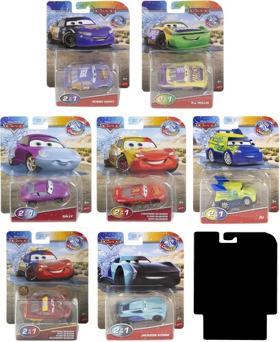 DISNEY PIXAR CARS COLOR CHANGE 8 PIECE G ASRT