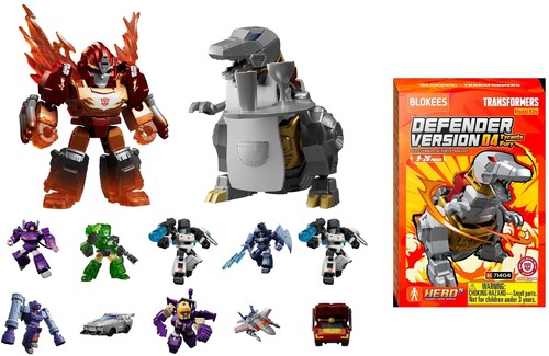 Blokees - Transformers - Defender Version - Wv4: Tyrants Fury Model Kit 12ct Display