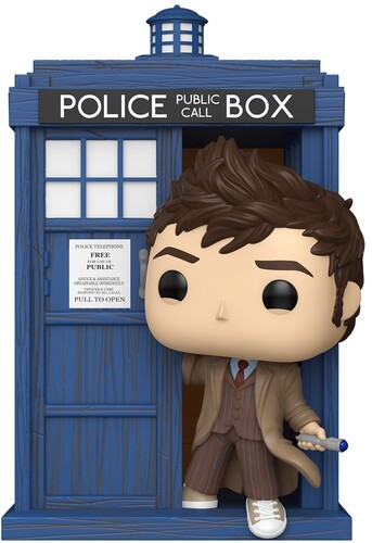 POP RIDES DLX DOCTOR WHO TENTH DOCTOR WITH TARDIS