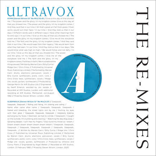Ultravox - Re-Mixes [RSD 2026]