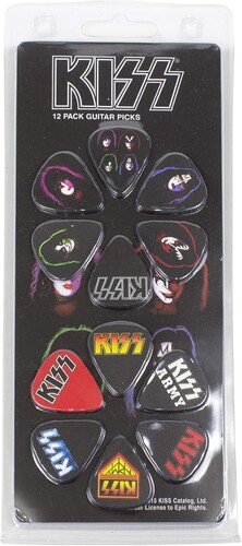PERRI KISS GUITAR PICKS (12 PACK)|alliance entertainment