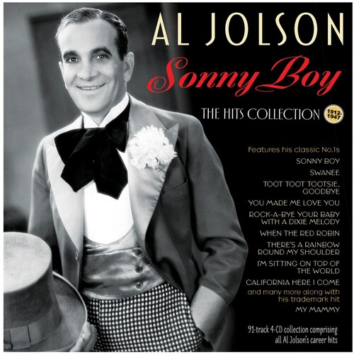 Al Jolson - Sonny Boy: The Hits Collection 1912-47 vinyl record cover