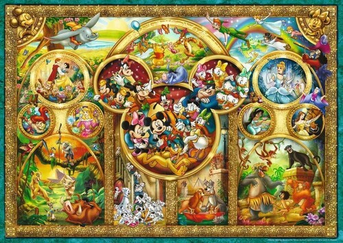 BEST DISNEY THEMES 1000 PIECE PUZZLE