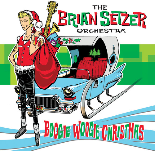 Brian Setzer - Boogie Woogie Christmas [White Colored Vinyl]
