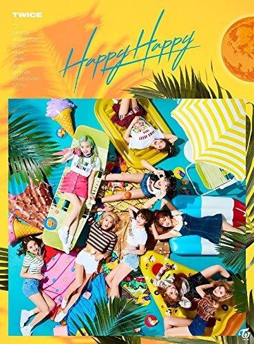 TWICE - Happy Happy vinyl record cover