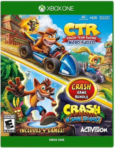 Crash Team Racing Bundle - Nitro Fuled/  N. Sane Trilogy for Xbox One